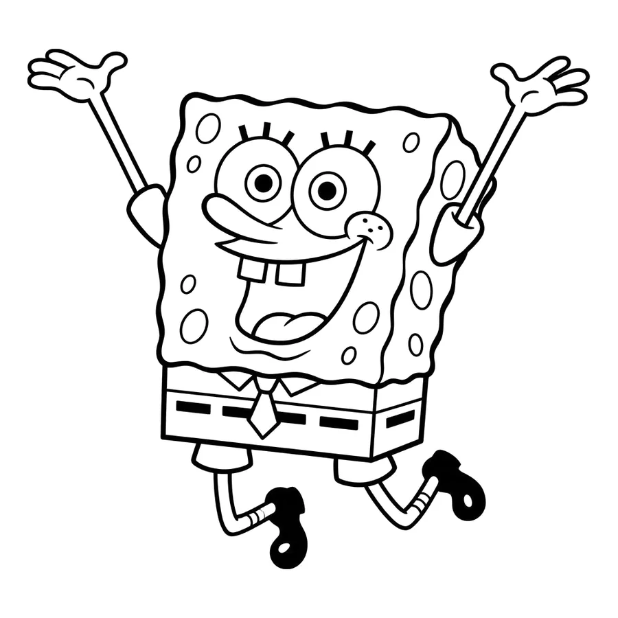 SpongeBob SquarePants coloring page 20